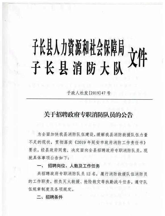 子长县人民政府办公室最新招聘公告解读